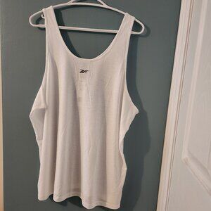 ID Train Supremium Tank Top - White, Reebok, Women's 2XL, NWT